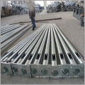 3m 5m 9m 12m galvanized steel used street light poles with cheap price